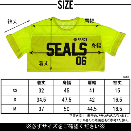 b5257　メッシュ切替ショート丈T