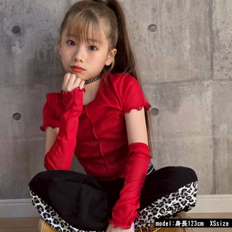 b5279　シアーメロウアームカバー付きT