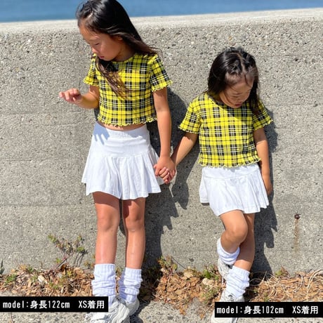 b5163　チェックメロウチビT