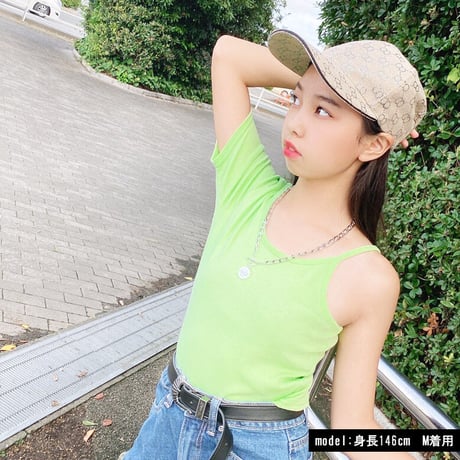 b5130アシメキャミTシャツ