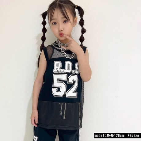 b5284　ビブス風メッシュタンク