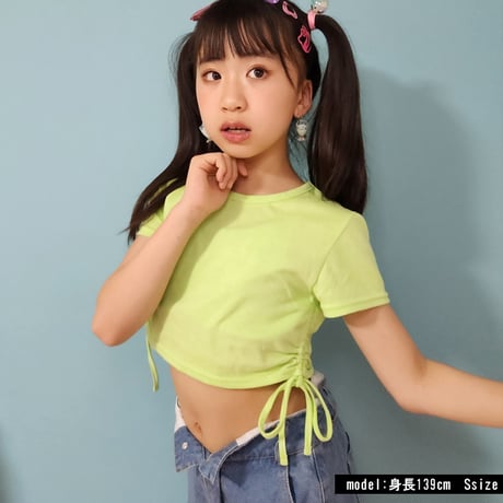 b5223　ギャザーストリングT