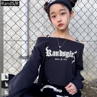 r1038　レイヤード風オフショルトップス