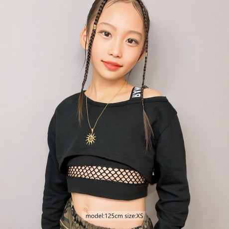 r1036　オフショルロゴゴムTR