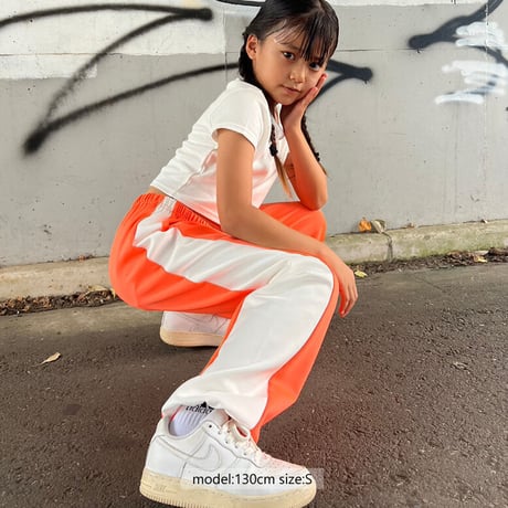 r1005　配色ジャージパンツ