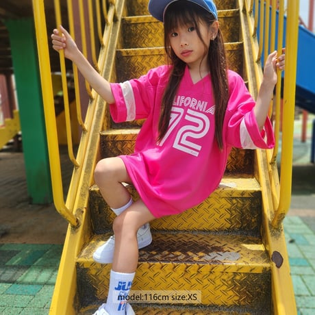 r1018　ジャージ素材ユニフォームBIG-T