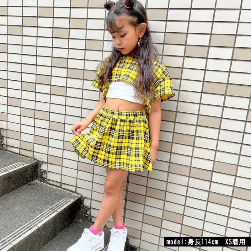 b5164 チェックフレアミニスカート | saleroom