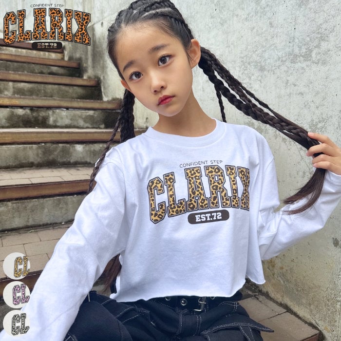 b5268 レオパードロゴロングスリーブT | saleroom