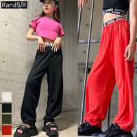 r1006　ロゴゴム付きスウェットパンツ