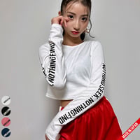 b5241　袖ロゴptロンT