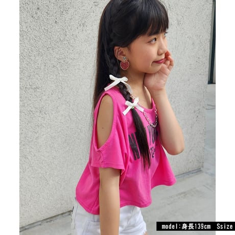 b5057　NEWYORK肩あきT