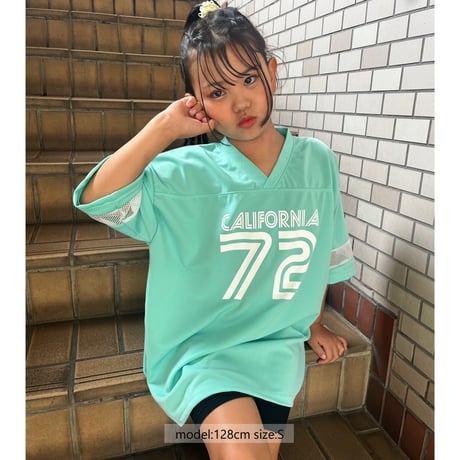 r1018　ジャージ素材ユニフォームBIG-T