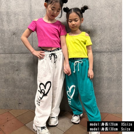 b5247　ハートptスウェットパンツ