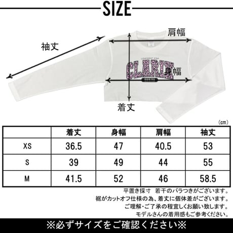 b5268　レオパードロゴロングスリーブT