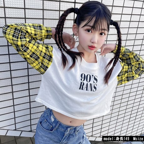 b5189　90'Sチェックスウェット