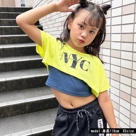 b5205　フレンチショート丈Tインナーset