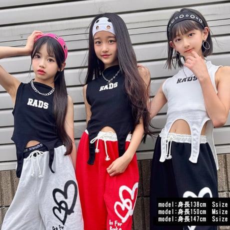b5286　ノースリーブガータートップス