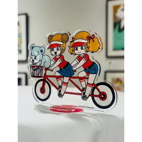 Lunlun YAMAMOTO Art Exhibition  「Tiny Party」Original Acrylic Standee C