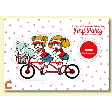 Lunlun YAMAMOTO Art Exhibition  「Tiny Party」Original Acrylic Standee C