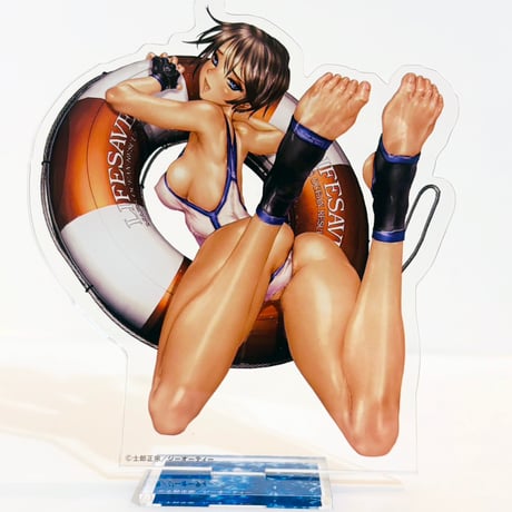 Masamune Shirow Original Large Acrylic Stand A