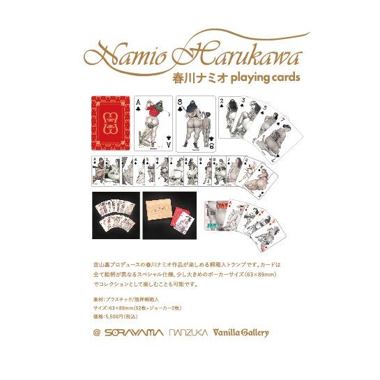 春川ナミオ トランプ ヴァニラ画廊