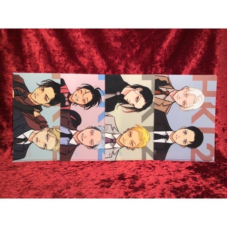 はらだ 「HKL」 Harada A5 size clear file set