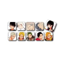 はらだ 「HKL3」 Harada Random 4can badges set