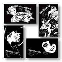 Atsushi Kaneko カネコアツシ “Uncontrollable” Sticker Set