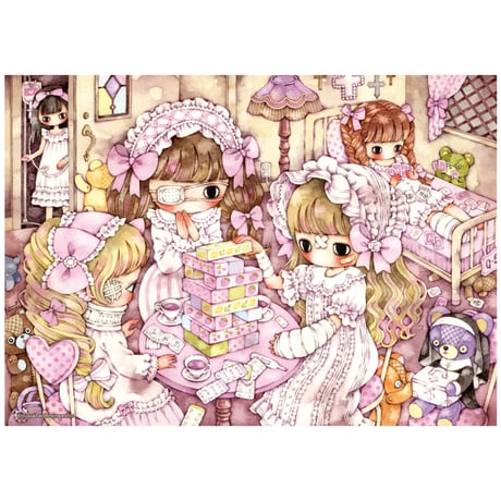 Tama 『Remedy – Shoujo Shugi Watercolor Art Collection IX – 』  【Signed】