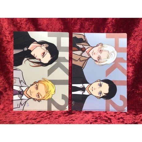 はらだ 「HKL」 Harada A5 size clear file set