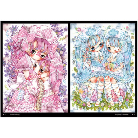 Tama 『Remedy – Shoujo Shugi Watercolor Art Collection IX – 』  【Signed】