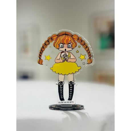 Lunlun YAMAMOTO Art Exhibition  「Tiny Party」Original Acrylic Standee B