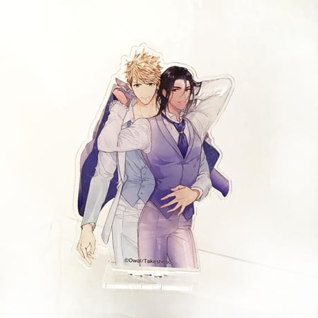 Owal Solo Exhibition 「Never End」Acrylic Stand+Sticker+Marriage Card Set（Pussy King-sama no Akuheki）