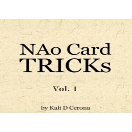 Nao Card Trick Streaming vol.1