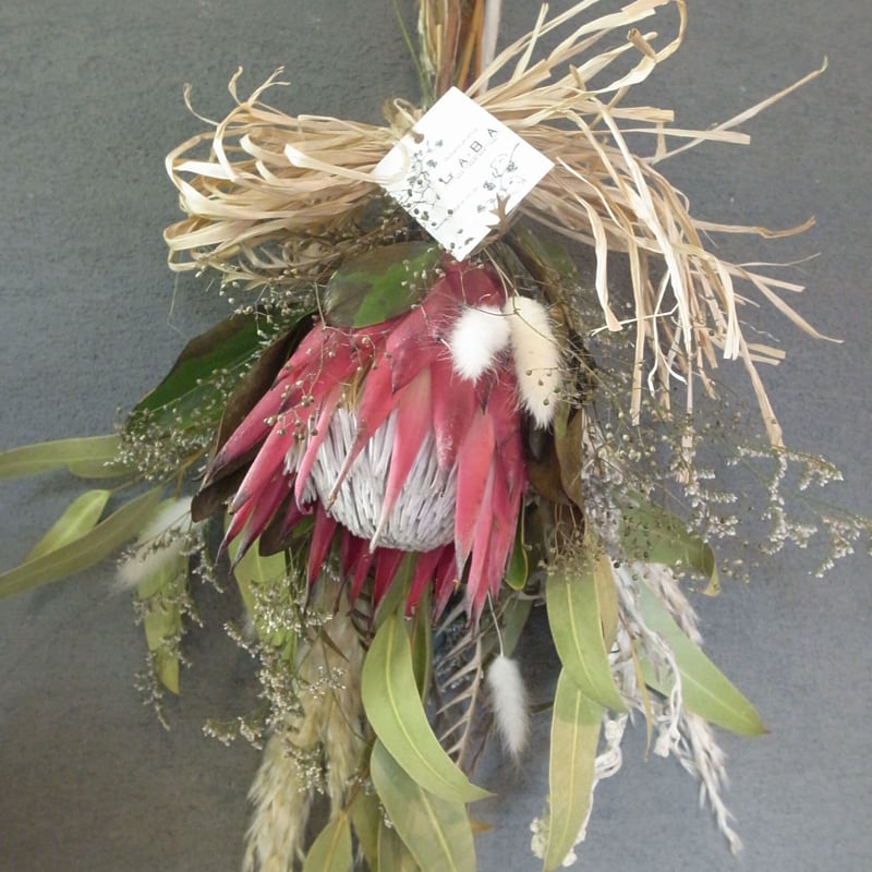 大きなプロテアのボタニカルスワッグ | GABA 