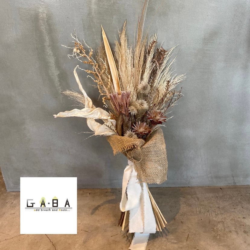 ドライフラワースワッグ | GABA
