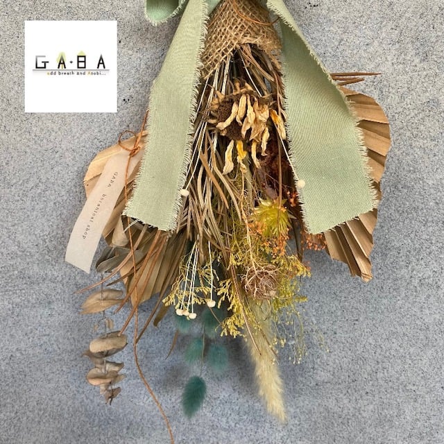 ドライフラワーミニスワッグ | GABA