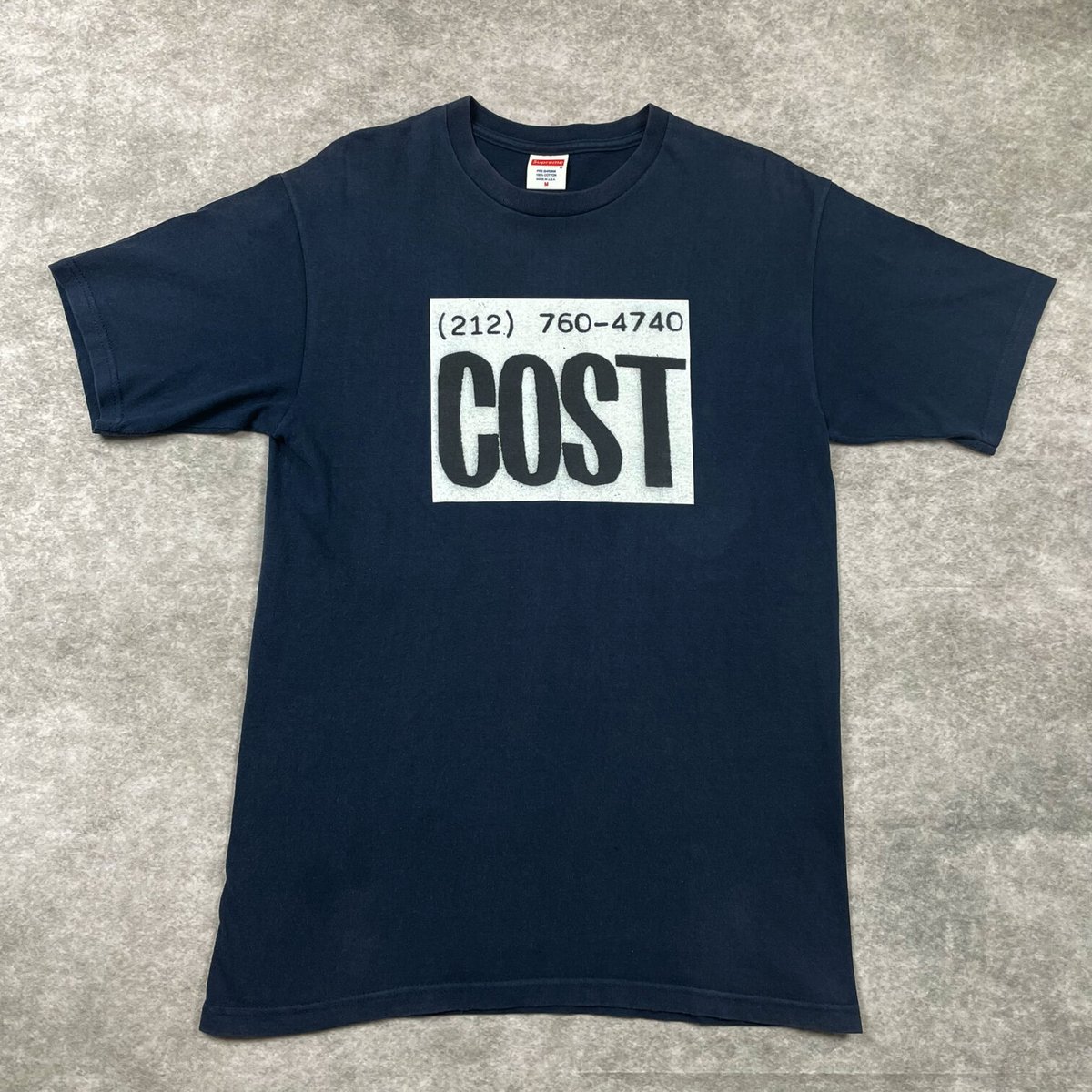 Supreme / Cost Phone Number T-SHIRT / 2007ss | Supreme / Cost Phone Number T-SHIRT / 2007ss |