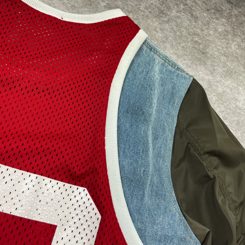 PHENOMENON / MA-1 BOMBER SLEEVE TEAM JACKET / 2