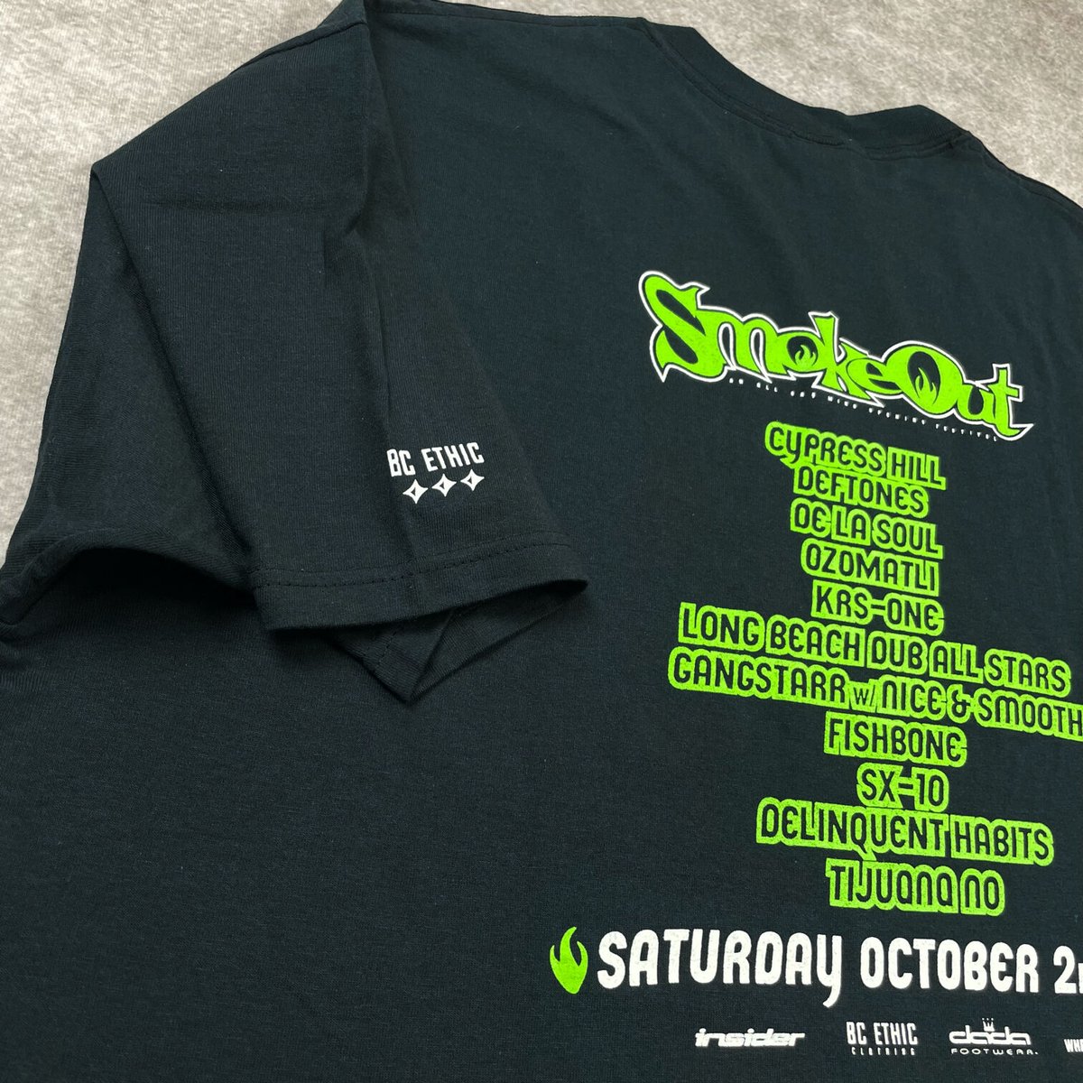 CYPRESS HILL / SMOKE OUT LIVE EVENT TEE / 1999 CYPRESS HILL / SMOKE OUT LIVE EVENT TEE / 1999