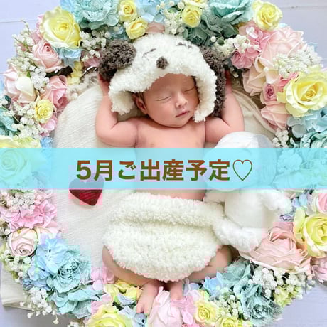 【5月ご出産予定】・ミルキーリース事前予約枠