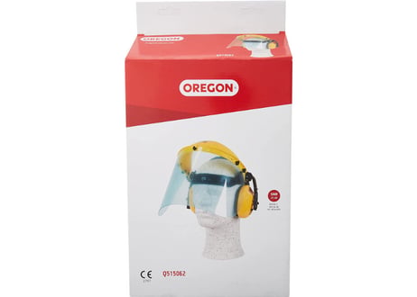 OREGON フェイスガードクリア イヤマフ付き Q515062