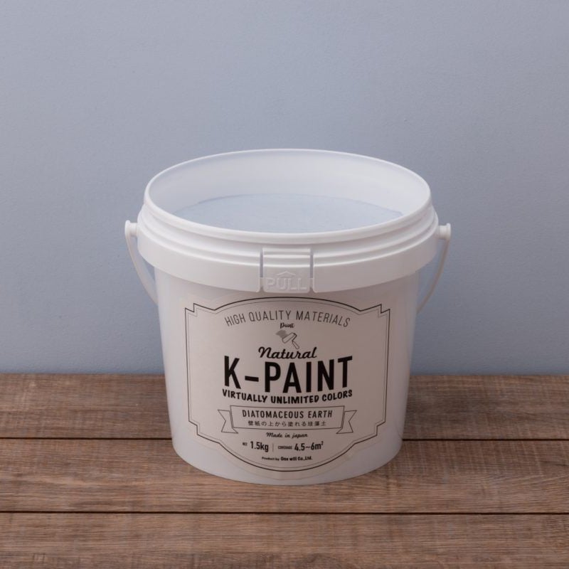 K-PAINT 珪藻土塗料 5kg 25_ベビーブルー | YHB STORE K-PAINT 珪藻土塗料 5kg 25_ベビーブルー | YHB STORE
