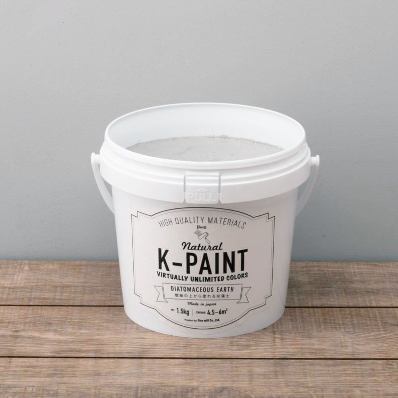 K-PAINT 珪藻土塗料 5kg 03_ホワイトグレー | YHB STORE K-PAINT 珪藻土塗料 5kg 03_ホワイトグレー | YHB STORE