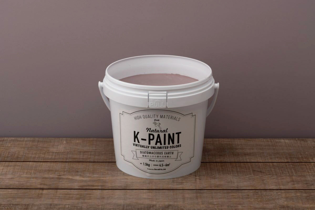 K-PAINT 珪藻土塗料 5kg 16_ラベンダーグレー | YHB STORE K-PAINT 珪藻土塗料 5kg 16_ラベンダーグレー | YHB STORE