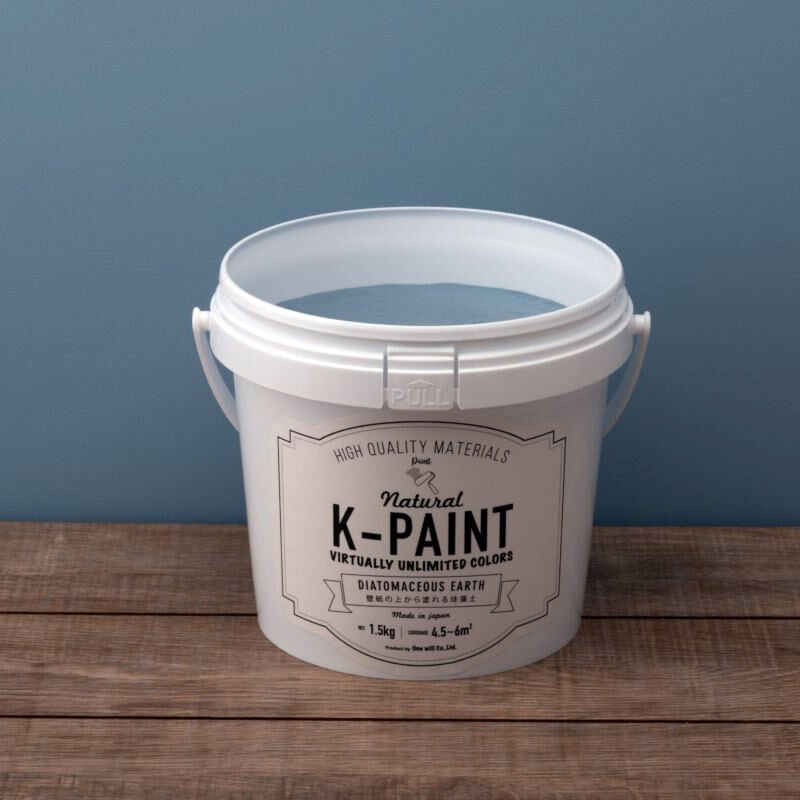 K-PAINT 珪藻土塗料 5kg 24_ブルーグレー | YHB STORE K-PAINT 珪藻土塗料 5kg 24_ブルーグレー | YHB STORE