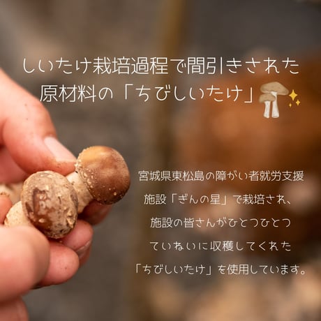 送料無料！森のキャビア ちびしいたけ オイル漬け オリーブオイル しいたけ キノコ バルサミコ酢　オリーブオイル漬け