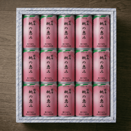 送料無料！ 果汁100％ 福島 桃の恵み 190×6本・190g×10本・190g×15本・190g×20本・190g×30本 お土産 御当地グルメ 人気商品　常温発送