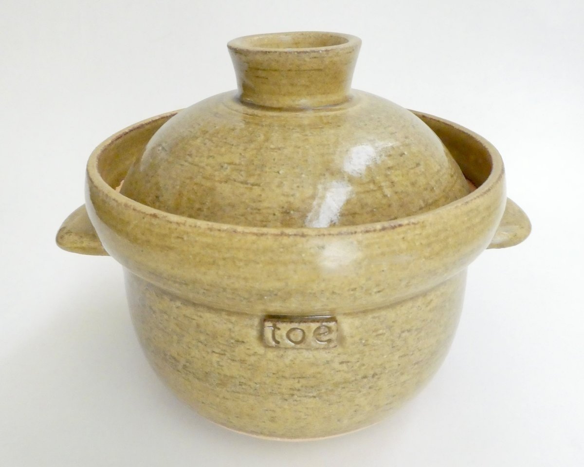 2128 炊飯用土鍋(受注制作) | handmade toe 2128 炊飯用土鍋(受注制作) | handmade toe