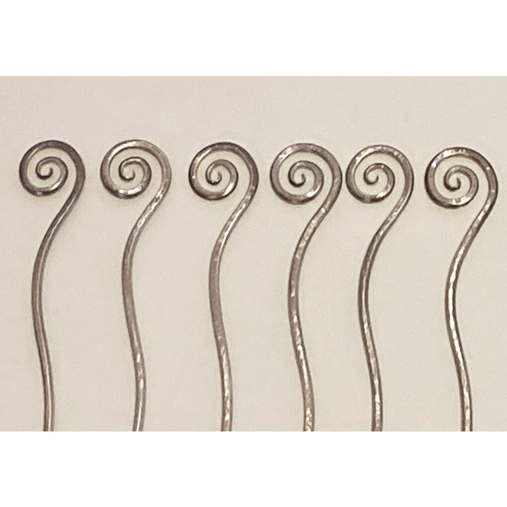 銀製フルーツピック　98g 早蕨のフルーツピック【ステンレス】 | くらしの金具・里山